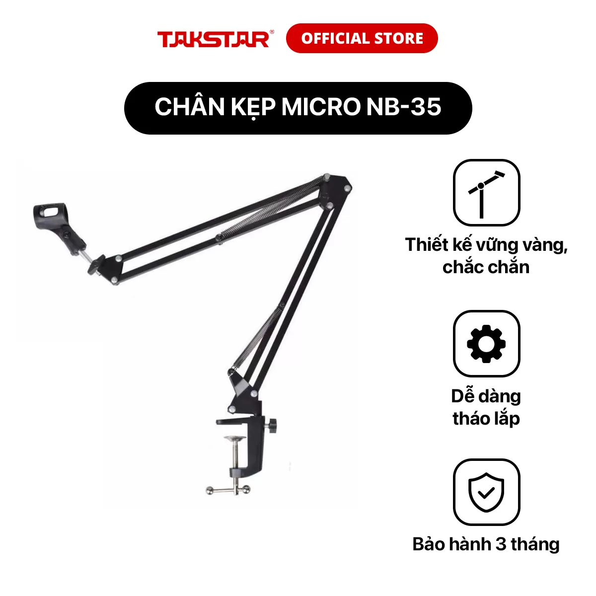 Giá đỡ micro NB-35