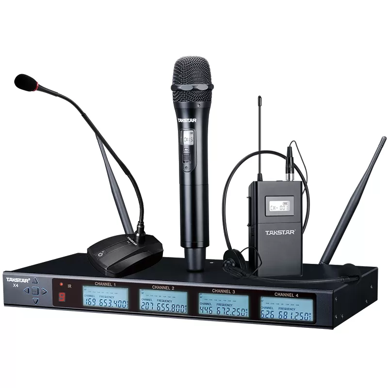 Micro không dây bốn kênh Takstar X4
