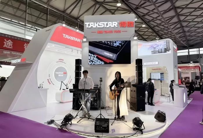 Tin tức triển lãm｜Takstar xuất hiện ấn tượng tại Triển lãm Nhạc cụ Quốc tế Thượng Hải, cùng hòa nhịp với âm nhạc.