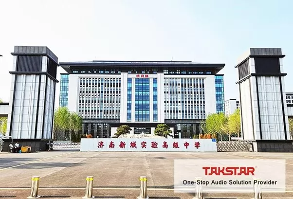 Ứng dụng giải pháp hệ thống âm thanh khuếch đại Takstar tại Trường THPT Thực nghiệm Tân Thành, Tế Nam (1) (1)